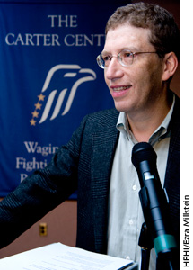 David Rubel athe The Carter Center
